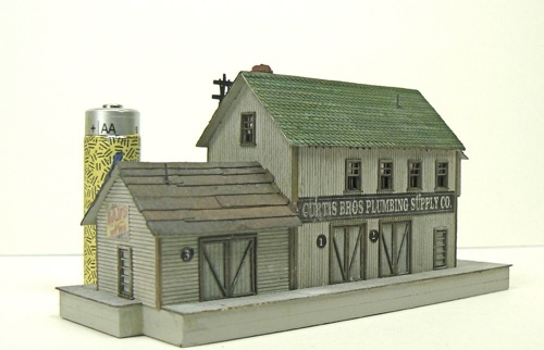 built up Curtis Bros Plumbing Supply Kit.